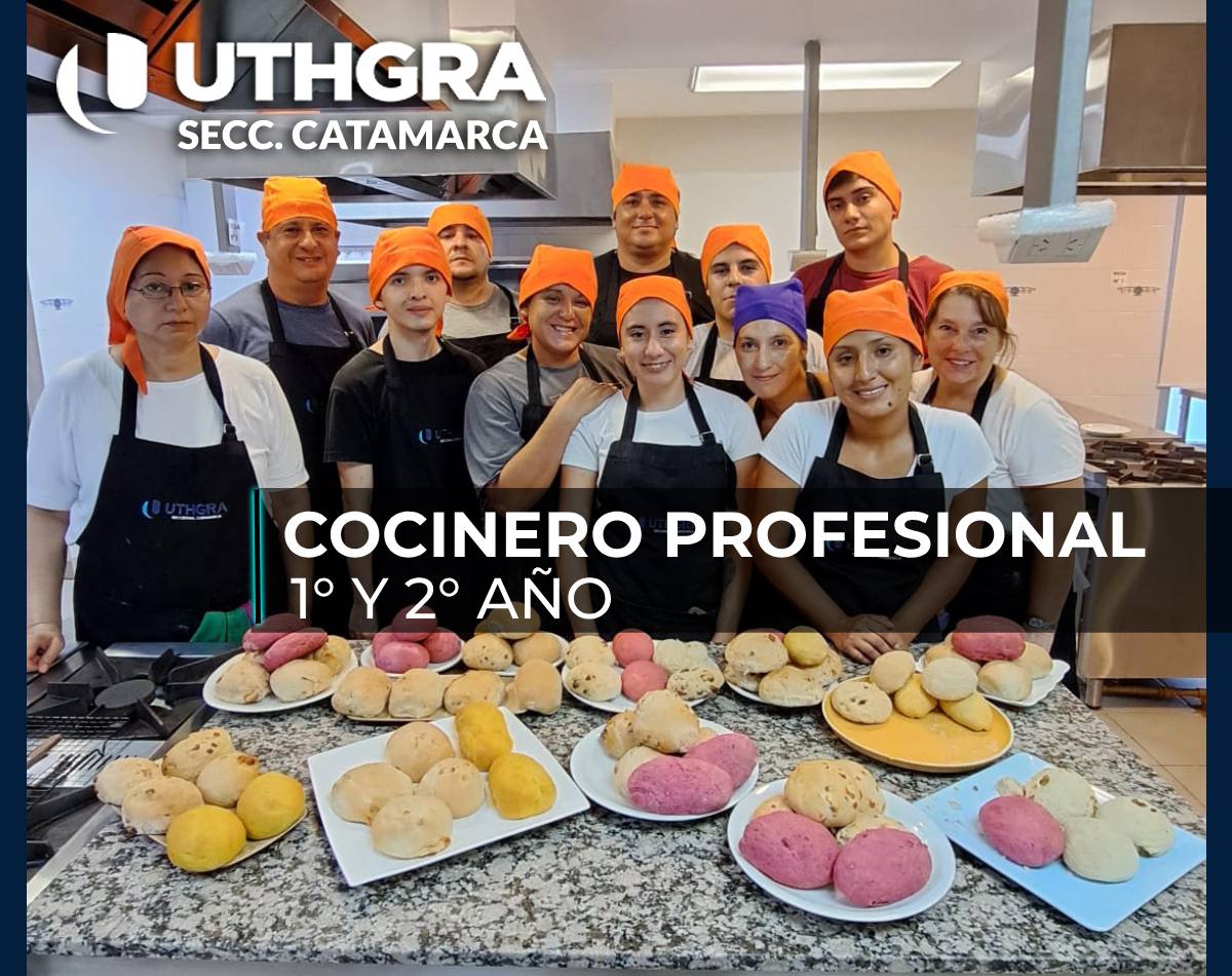 Cocinero Profesional, primer y segundo año (Marzo 2024)