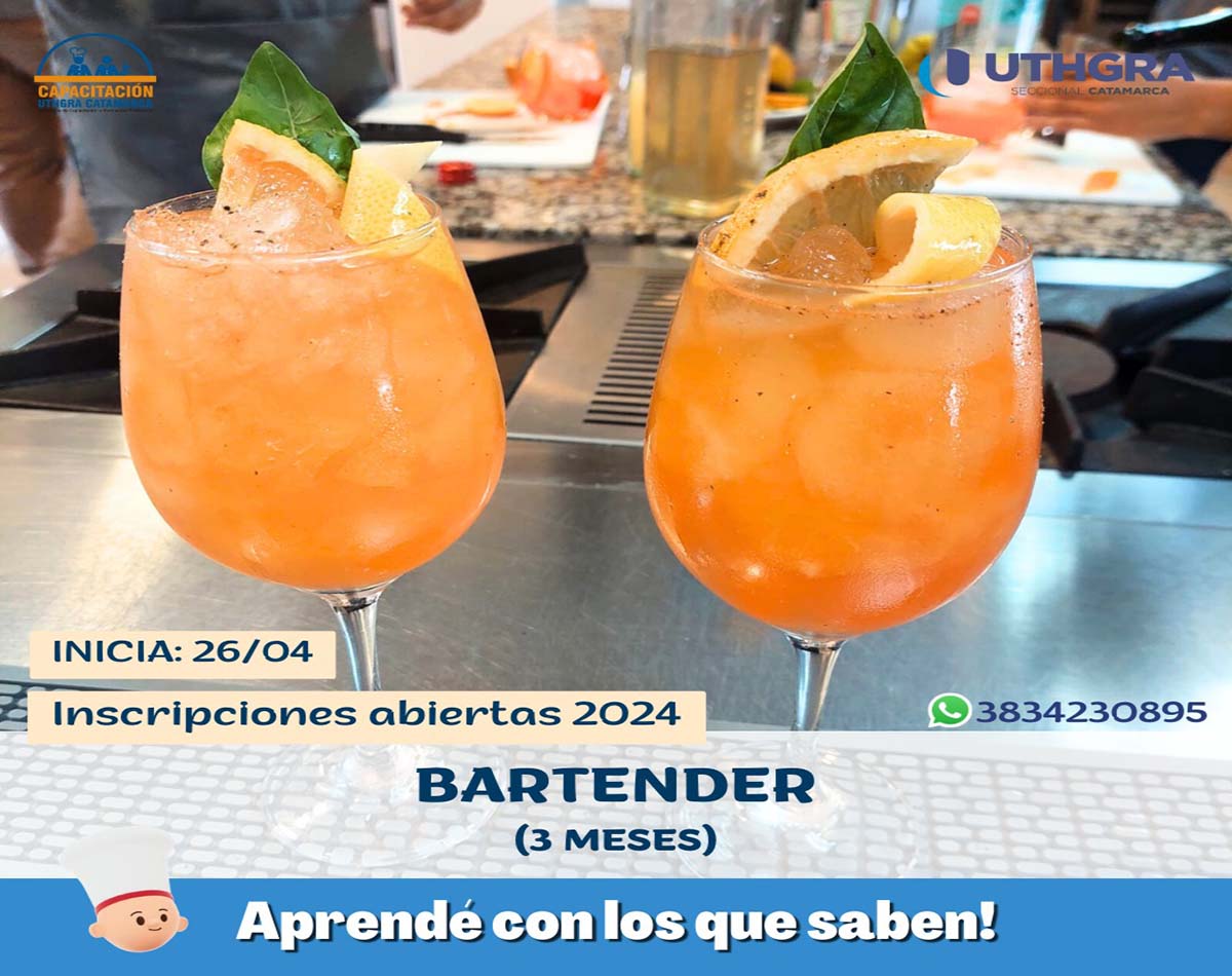 Curso de BARTENDER – 3 meses